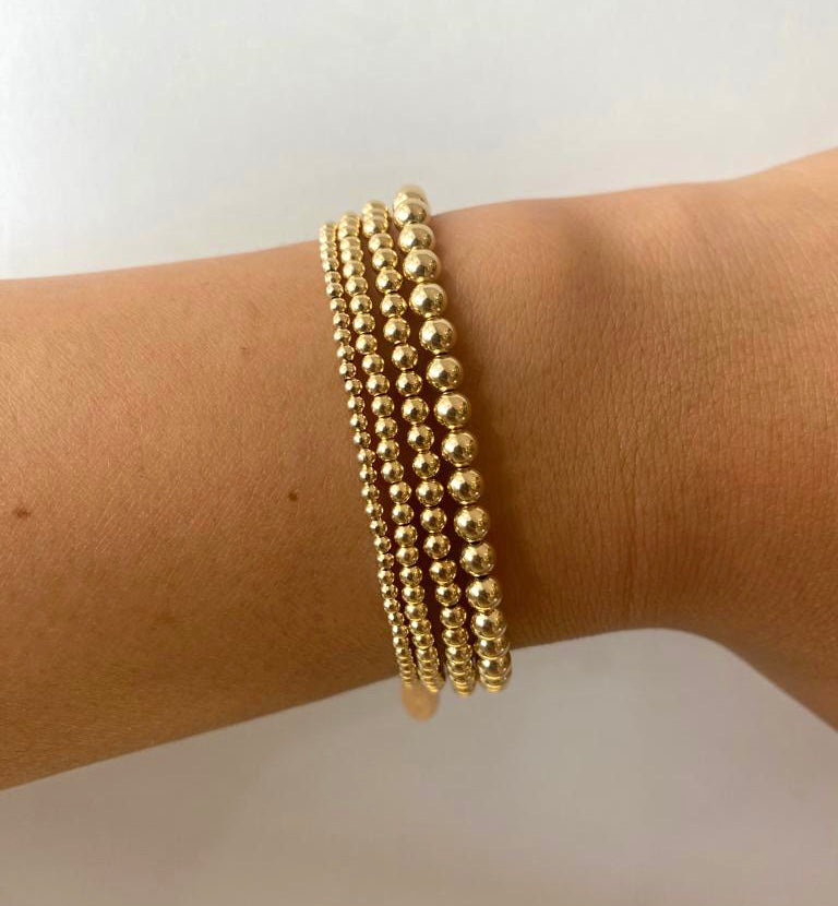 Bead Bracelet ~ Gold – Corali