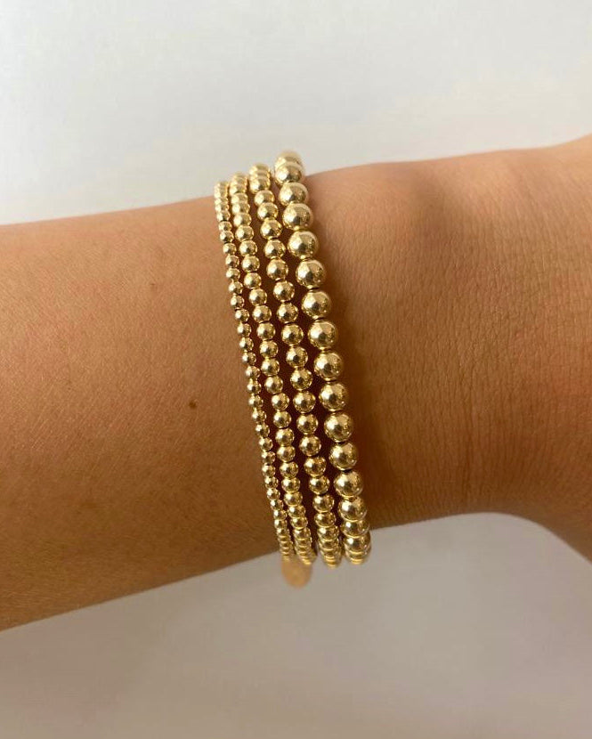 Bead Bracelet ~ Gold – Corali