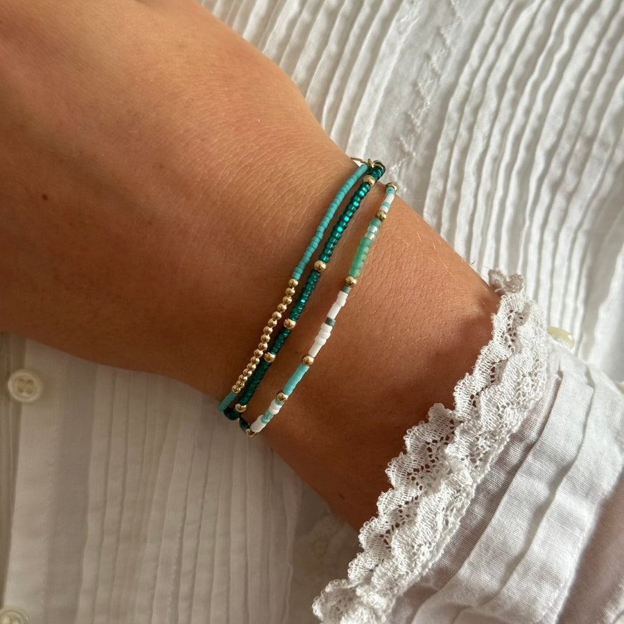 Blue Lagoon Bracelet Trio