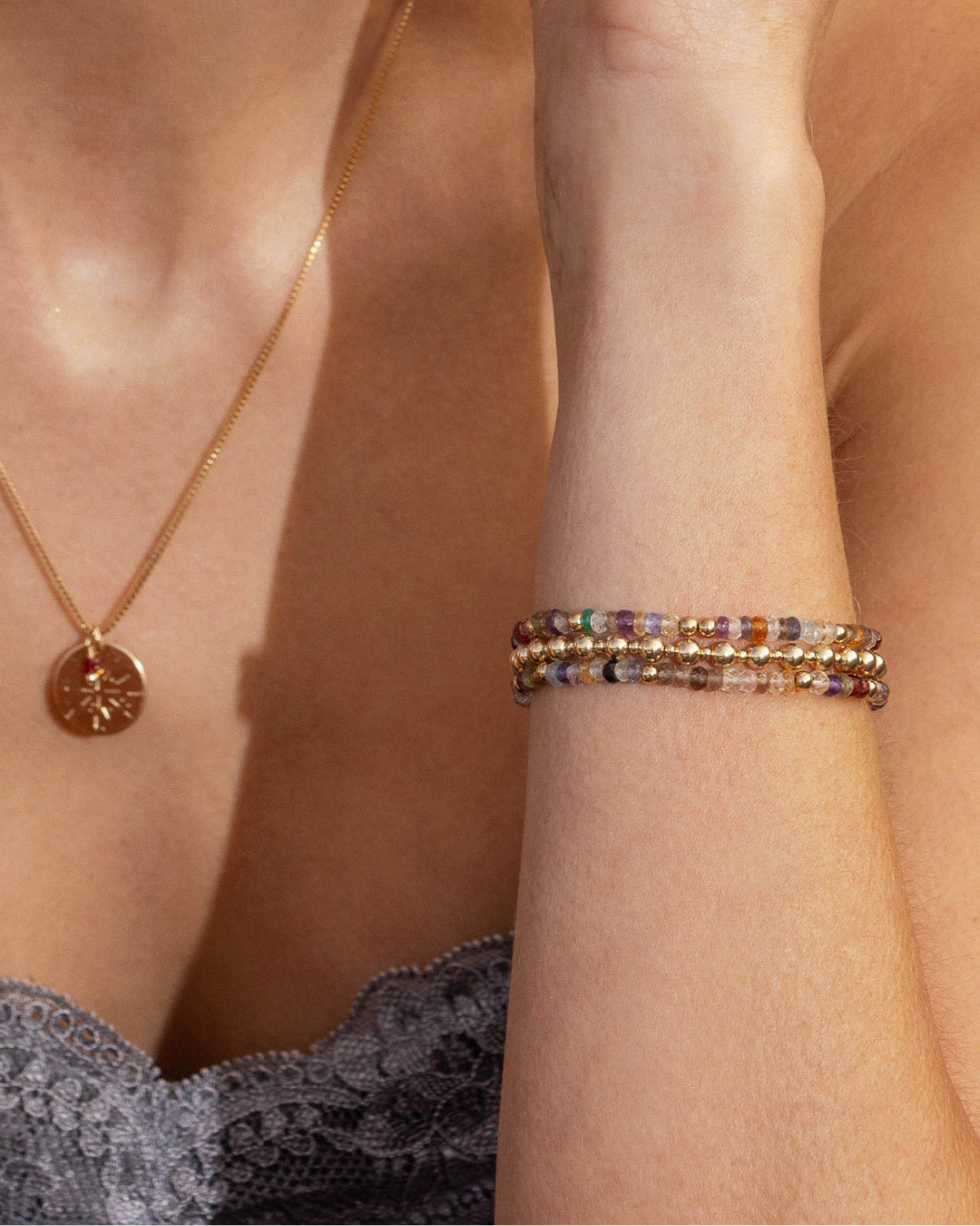 Samira Bracelet Multi Gem