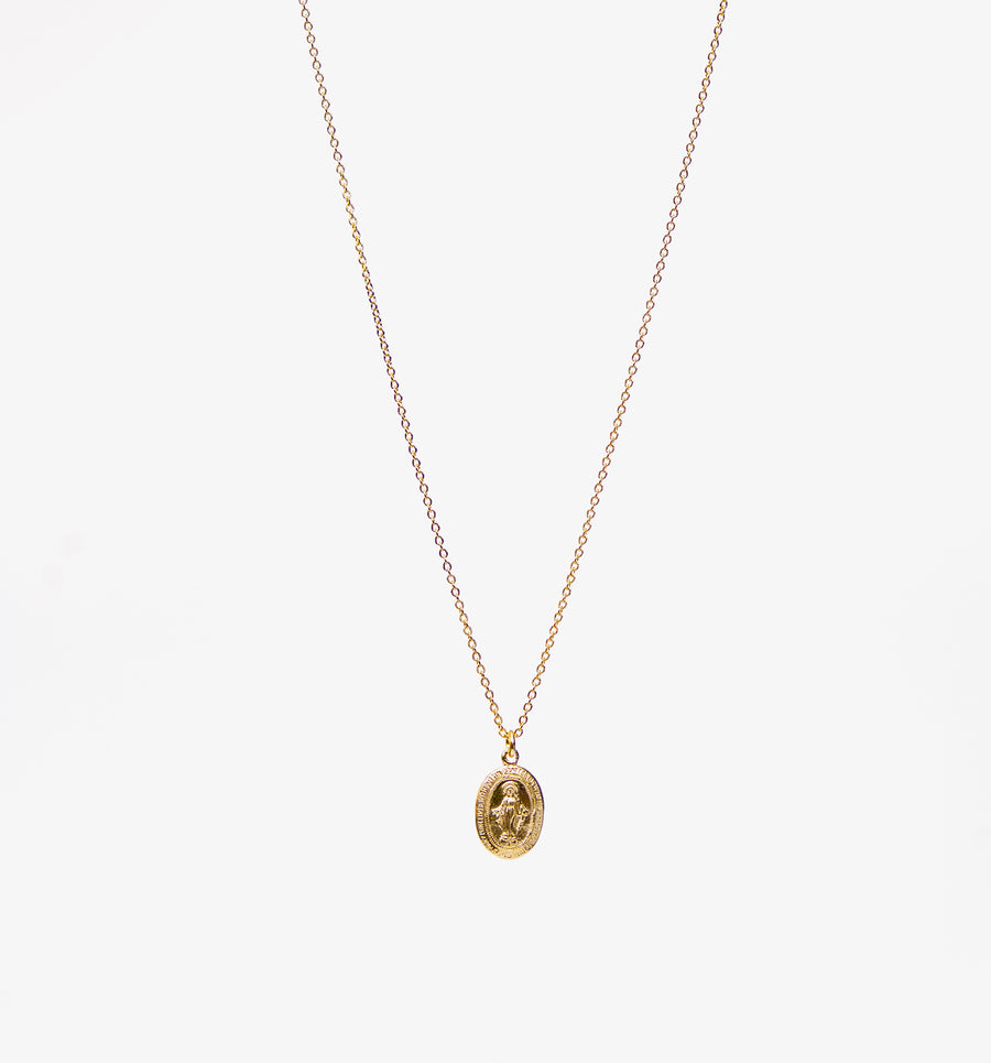 Petite Mary Coin Necklace