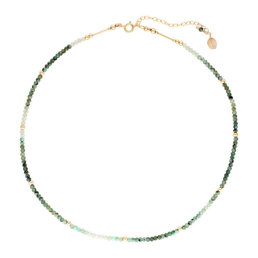 Imelda Choker Necklace ~ Emerald
