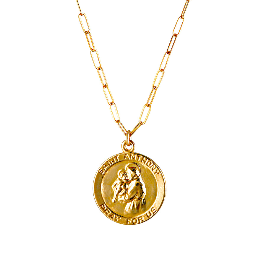 Saint Anthony Medal Necklace